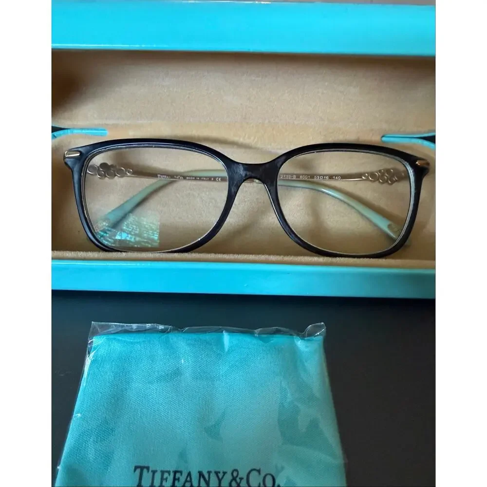 Authentic Tiffany & Co. Women's Optical frames Austrian crystal clusters